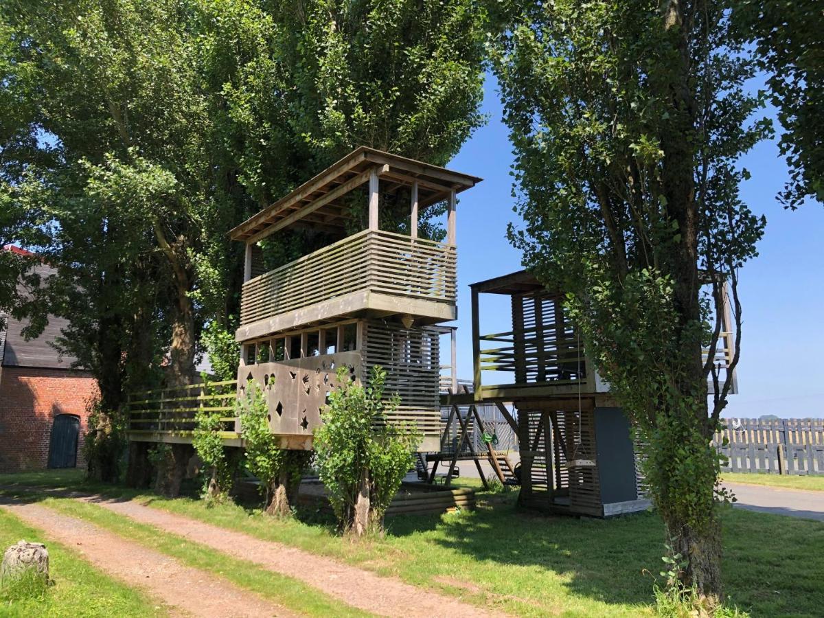 Villa Le Domaine Des Zoiseaux - Lddz Des Flandres Vieux-Berquin Exterior foto